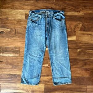 Old Navy Premium Loose Fit Denim Jeans NWT size 36x30